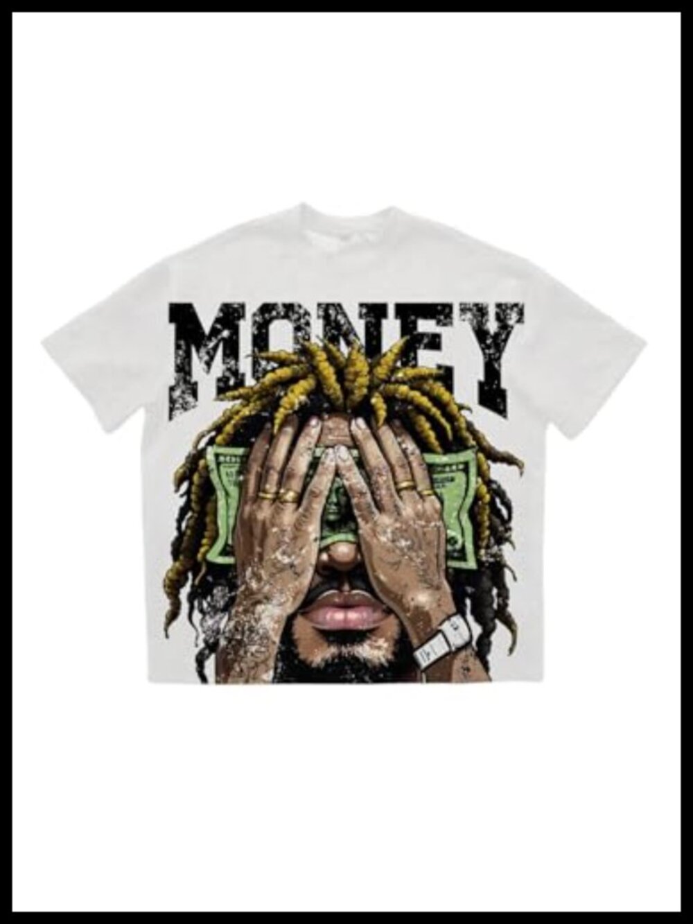 Men's Y2K Graphic Tee Short Sleeve Novelty Crewneck T-Shirt